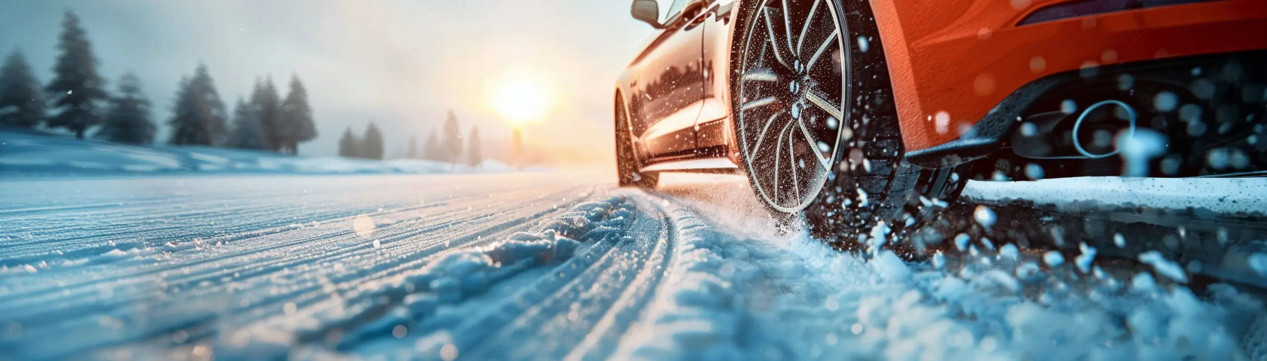 Sliding Car on Ice,