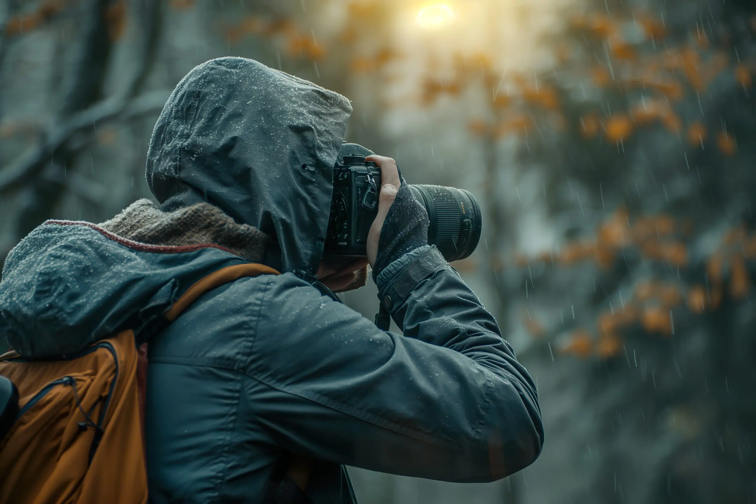 photography in rain