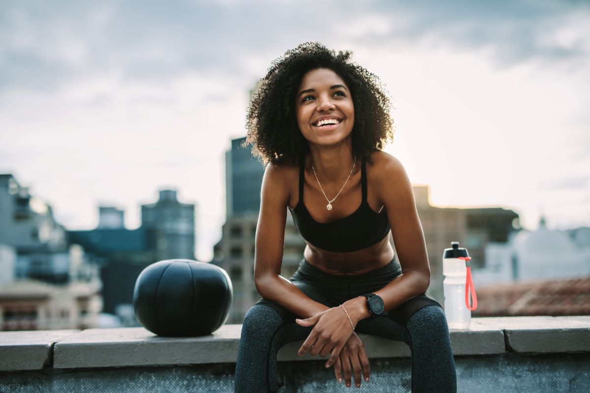Women working out
